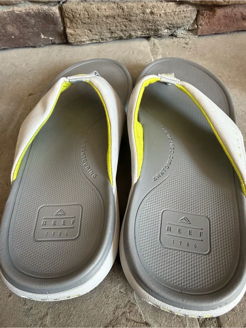 Reef Cushion Norte Sandal Flip Flop Size 11 Grey